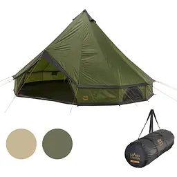 Намет для кемпінгу Grand Canyon Indiana 10 Capulet Olive (330013) 10 осіб, Оливковий - мініатюра 17