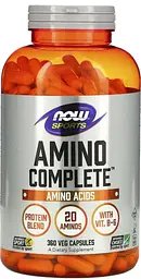 Комплекс амінокислот Now Foods Amino Complete 360 капс