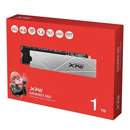 Накопичувач SSD M.2 ADATA GAMMIX S60 1 TB 2280 PCIe 4x4 NVMe - мініатюра 7