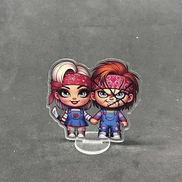 Акрилова колекційна фігурка Chibi Чакі та Тіффані 10 cм - мініатюра 2