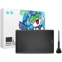 Графічний планшет Huion Inspiroy H580X + рукавичка - мініатюра 4