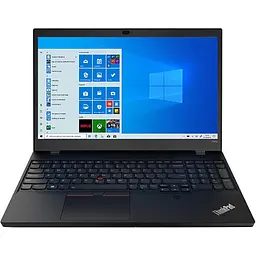 Ноутбук LENOVO ThinkPad T15p Gen 1, Intel Core i7-10750H до 5GHz, 15.6" 4K UHD, 16GB, SSD 512GB, NVIDIA GeForce GTX 1050 3GB, Windows 10 Pro