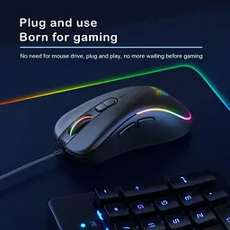 Миша ONIKUMA Gaming CW907 RGB підсвітка провідна чорна - мініатюра 7