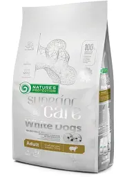 Сухий корм для дорослих собак малих порід Nature's Protection Superior Care White Dogs Adult з білим окрасом шерсті 1,5 кг