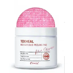 Очищаючі пілінг-диски для обличчя Red Glycolic Peeling Pad Esthetic House 100 шт - мініатюра 4