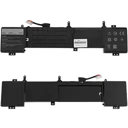 Батарея для ноутбука Dell 6JHDV (Alienware 17 R2 Alienware 17 R3 P43F) 14.8V 6000mAh 92Wh Чорний - мініатюра 2