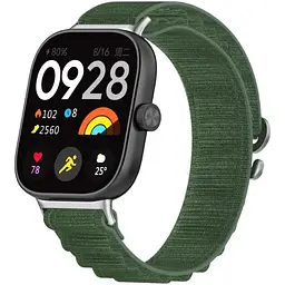 Ремінець DK для Xiaomi Mi Band 8 Pro Polyester Alpine Loop (018837) (green) - мініатюра 3