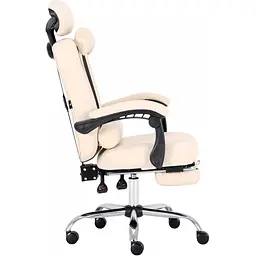 Офісне крісло GT Racer X-8002 Cream  [125611] - мініатюра 3