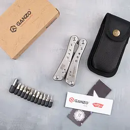 Мультитул Multi Tool Ganzo G201-H Chrome Edition 22 функцій - мініатюра 11