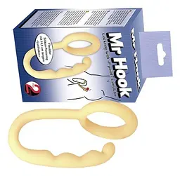 Ерекційне кільце з анальним хвостиком Mr.Hook Cockring Orion 502618 87342 - мініатюра 2