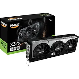 Відеокарта Inno3D GeForce RTX 5080 16GB X3 OC (N50803-16D7X-17603930) UA [127205]
