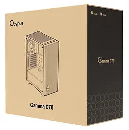 Корпус Ocypus Gamma C70 ARGB Black (GAMMA-C70-BKG400XX-GL) - мініатюра 10