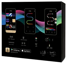 Twinkly Smart LED Гірлянда Twinkly Cluster RGB, 400, Gen II, IP44 кабель чорний - мініатюра 2