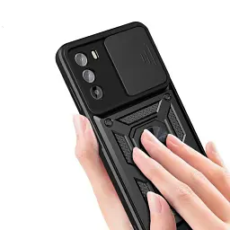 Панель BeCover Military для Motorola Moto G52/G82 Black (709972) - мініатюра 2