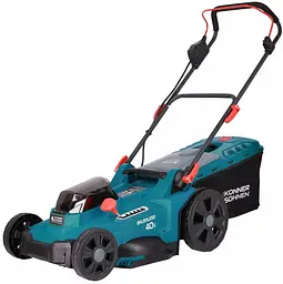 Konner & Sohnen Газонокосарка акумуляторна KS 43LM-40V 40В(20+20) акб 2x4А·рік 43см 50л 25-75мм 15.5кг - мініатюра 8