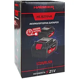 Акумуляторна батарея Haisser HS B21V4A, 4А/г (118380) - мініатюра 5