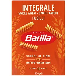 Макаронні вироби Barilla Integrale Fusilli 500 г - мініатюра 4
