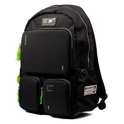 Рюкзак шкільний напівкаркасний YES T-130 YES by Andre Tan Double plus black - мініатюра 2