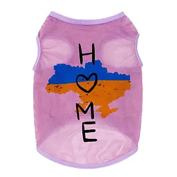 Майка для собак WAUDOG Clothes малюнок Будинок сітка XS B 26-29 см C 16-19 см - мініатюра 2
