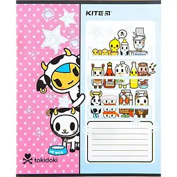 Зошит учнівський "Tokidoki" Kite TK22-235 12 аркушів (4063276128720)(SC)