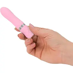 Розкішний вібратор Pillow Talk - Flirty Pink з кристалом Сваровські - мініатюра 3
