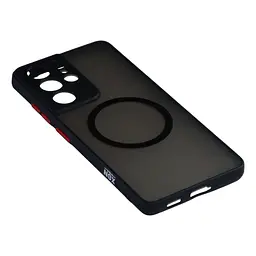 Магнітний чохол XON PhoneCase Magnetic для Samsung S21 Ultra (PCMB2121300B 9786) Чорний - мініатюра 2