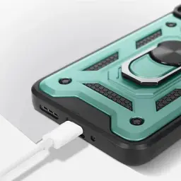 Панель BeCover Military для Xiaomi 14 5G Dark Green (710799) - мініатюра 6