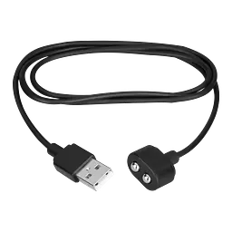 Satisfyer USB Charging Cable – магнітний USB кабель для зарядки іграшок (чорний)