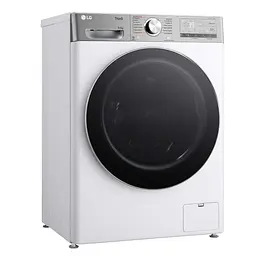 LG Прально-сушильна машина фронтальна, 9(5)кг, 1200, А, 48см, дисплей, пара, інвертор, білий - мініатюра 4