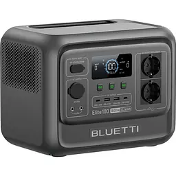 Зарядна станція BLUETTI Elite 100 V2 1800W (P-EL100V2-EU-GY-BL-010) [148780] - мініатюра 3