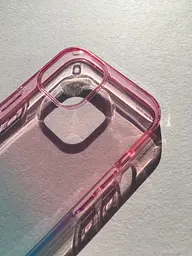 Оригінальний чохол Spigen Liquid Crystal Flex для iPhone 15 (6.1") Gradation Pink ACS06787 - мініатюра 10