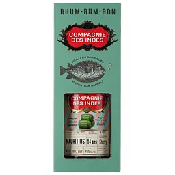 Ром Compagnie des Indes Single Cask Mauritius Sherry, 45%, 0,7 л, у подарунковій упаковці - мініатюра 4