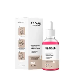 Сироватка для обличчя з вітаміном В12 заспокійлива Re.Care Barrier Support & Soothing, 30 мл