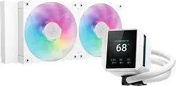 Водяне охолодження Deepcool Mystique 240 ARGB White (R-LX240-WHDSNMCP-G-1)