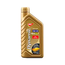 Автомобільна моторна олива MOL Dynamic Gold DX 5W-30 1л 13301109