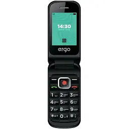 Мобільний телефон ERGO F241 Dual Sim (black) - мініатюра 2