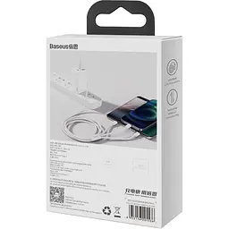Кабель Baseus Superior Series Fast Charging 3-in-1 (Micro USB+Lightning+Type-C) 3.5A (1.5m) white (CAMLTYS-02) - мініатюра 5