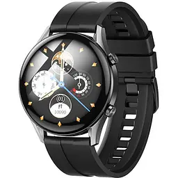 Розумний годинник HOCO Y7 Track HeartRate IP68 чорний - мініатюра 2