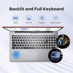 Ноутбук NIMO N156 i5-12450H/32GB/1TB Red [137456] - мініатюра 4