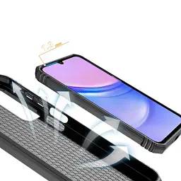 Панель BeCover Military для Samsung Galaxy A16 4G SM-A165/A16 5G SM-A166 Black (712158) - мініатюра 4