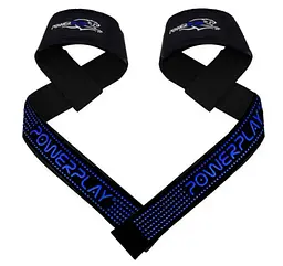 Лямки для тяги PowerPlay 7064 Чорно-Сині (PP_7064_Black/Blue) - мініатюра 2