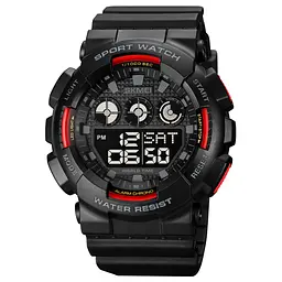 Skmei 1857RD Black-Red SALE