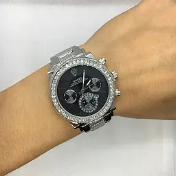 Наручний годинник жіночий Clockhouse Rolex Сріблястий (IBW490SB) - мініатюра 5