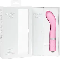 Розкішний вібратор Pillow Talk - Sassy з кристалом Сваровські для точки G, подарункова упаковка Колір: Рожевий - мініатюра 11