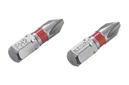 Біта викруткова Intertool насадка хрестоподібна PH2 x 25 мм Storm в упаковці 2 шт. - мініатюра 2