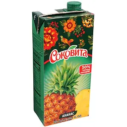 Напій Соковита ананасовий 0.95 л - мініатюра 2
