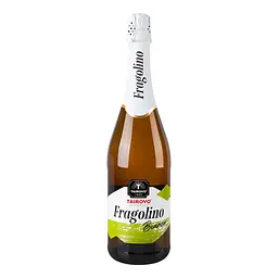 Напій винний Tairovo Fragolino білий напівсолодкий газований 6-6.9% 0.75 л