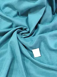 Тканина для штор Мікровелюр блакитний