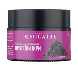 Зволожуючий Крем-Флюїд для обличчя з протеїнами ікри Reclaire 50 мл