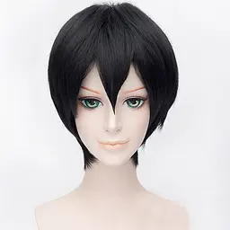 Чоловіча косплей-перука аніме Durarara — Оріхара Ізая (Orihara Izaya) чорна